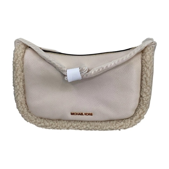 MICHAEL KORS CARMELA Cream Multi Medium Leather Chain Crossbody Shearling
NWT - Picture 7 of 7